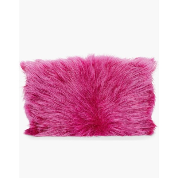 🖤SOLD🖤 Saint Laurent KATE SML REV FUR SHLDR MAGENTA NWT Beautiful 💓 - Picture 4 of 17